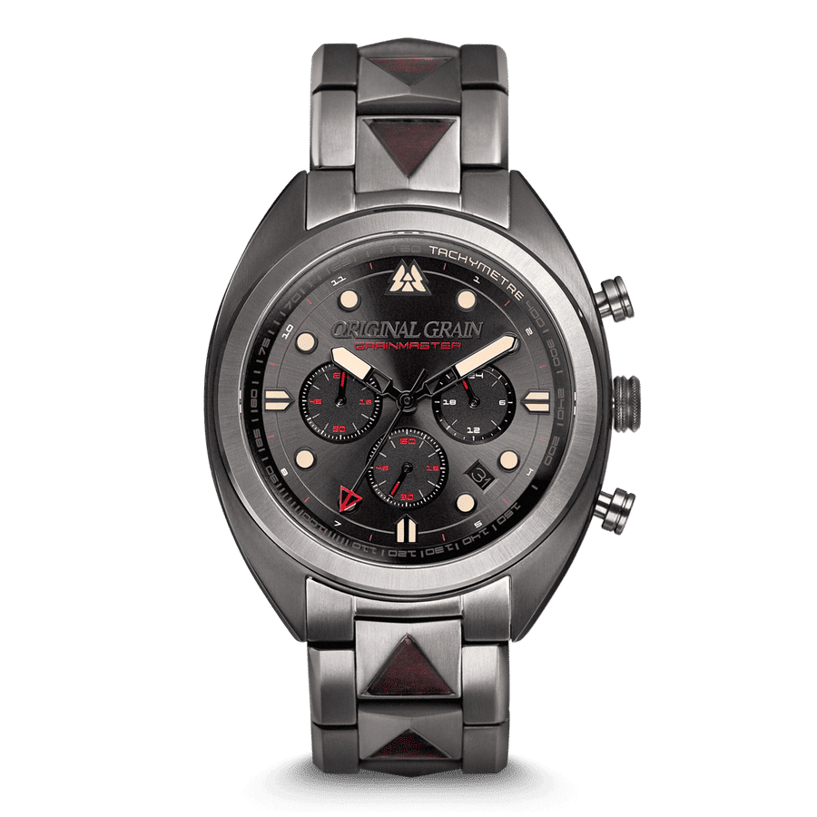Blackwood Grey Grainmaster Chrono 45mm by Original Grain