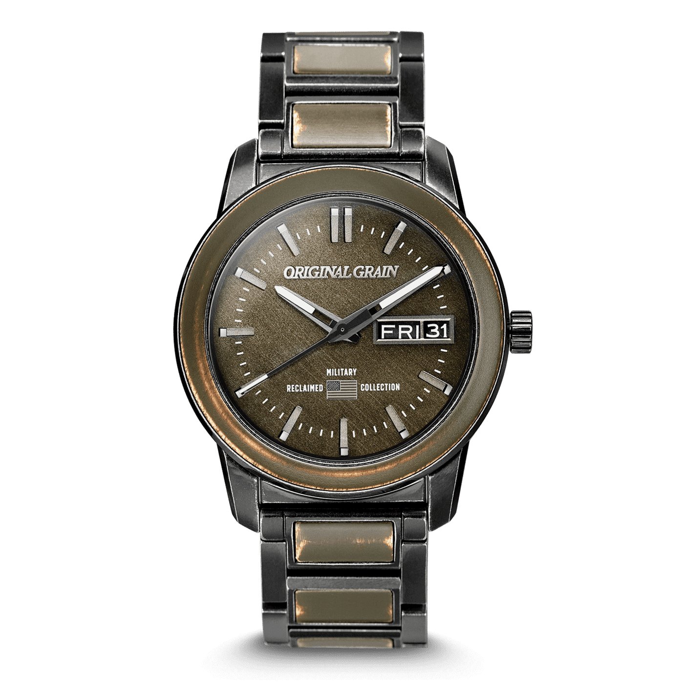 Militärischer Stonewashed-Stahllauf 42 mm