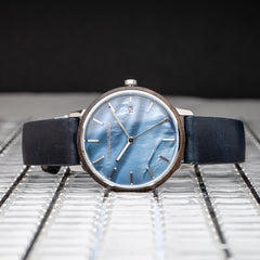 Ebony Stainless Steel Mother of Pearl Modern MNML 36mm