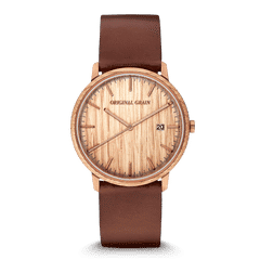 Whiskey Espresso Modern MNML 40mm