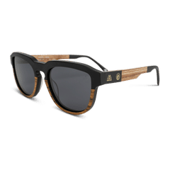 Neue belgische Eichengold-Sonnenbrille