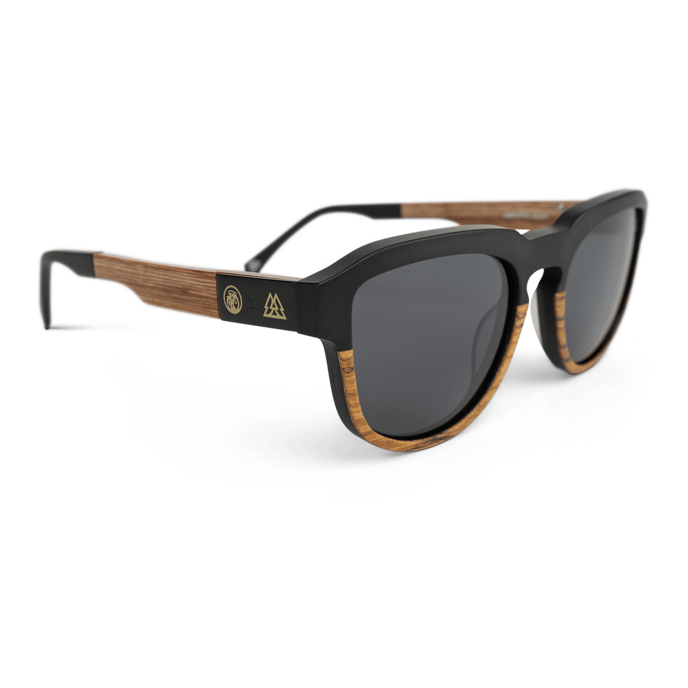 Neue belgische Eichengold-Sonnenbrille