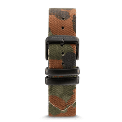 Mens Minimalist Reclaimed Strap - Camo 2mm