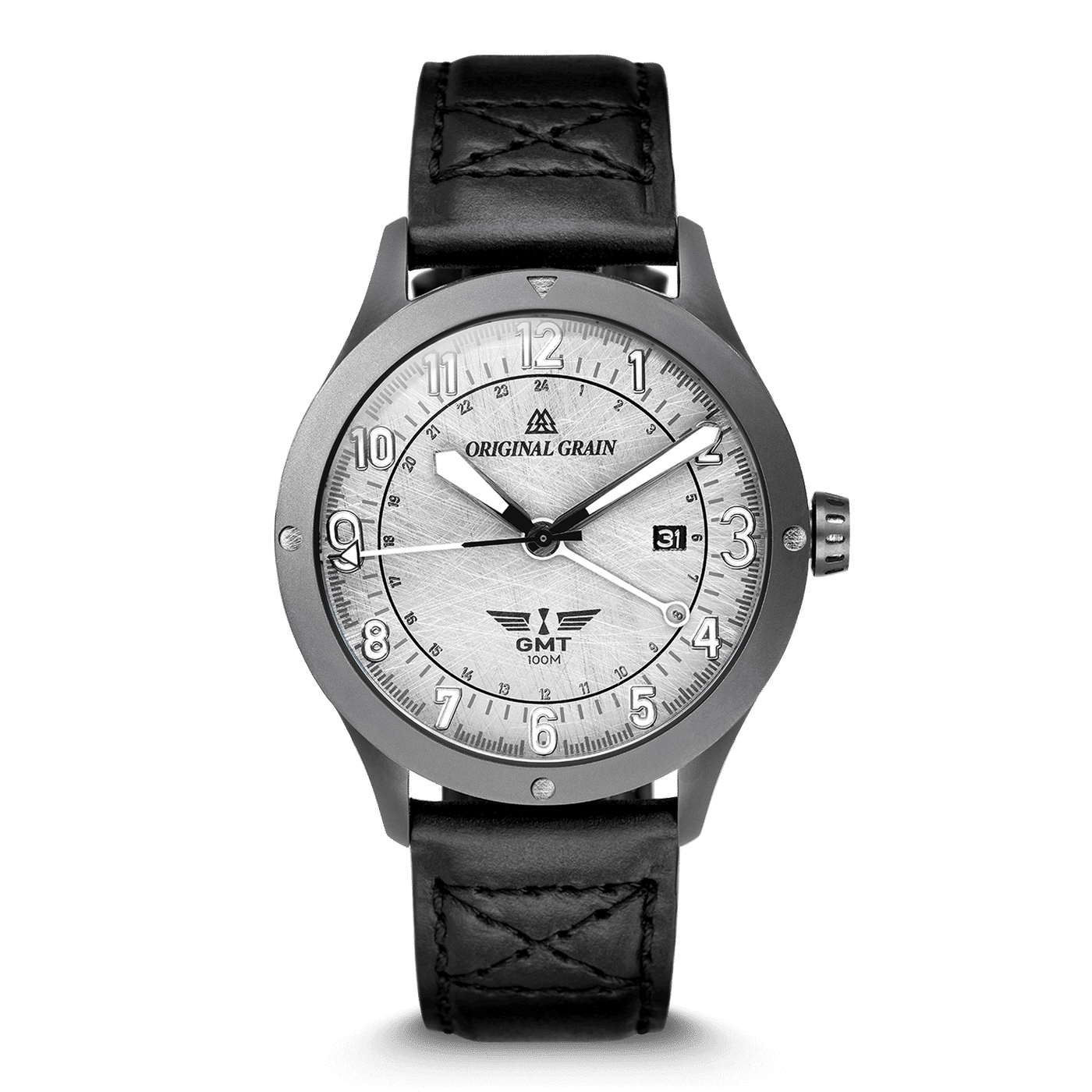 T-33 Jet Fighter Gunmetal Pilot-Zulu 44mm by Original Grain