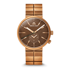 Walnut Bronze Sport MNML 43mm by Original Grain
