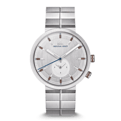 Nussbaum Silber Sport MNML 43mm