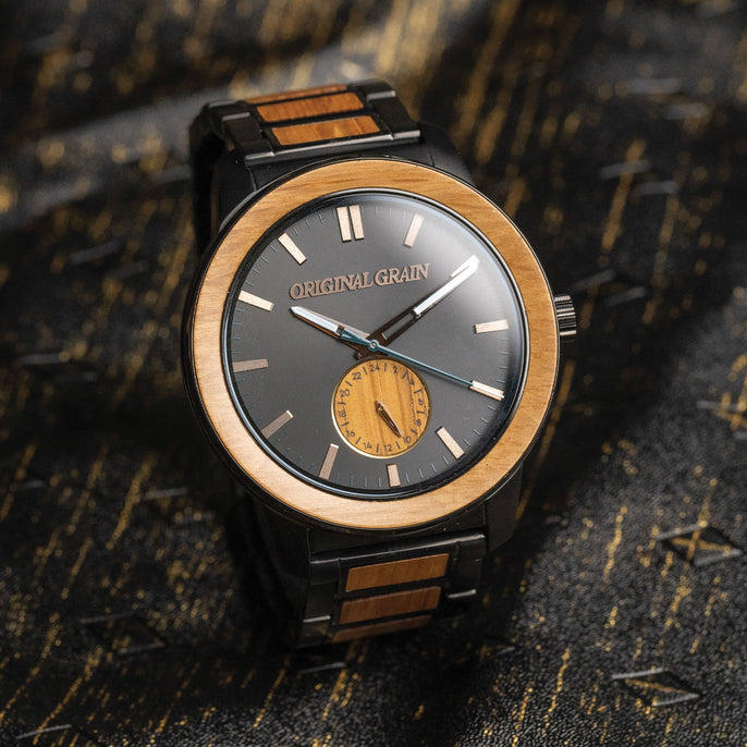 Schwarzes Tequila-Fass 46 mm