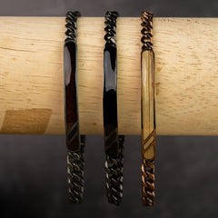 Whisky-Espresso Panzerarmband