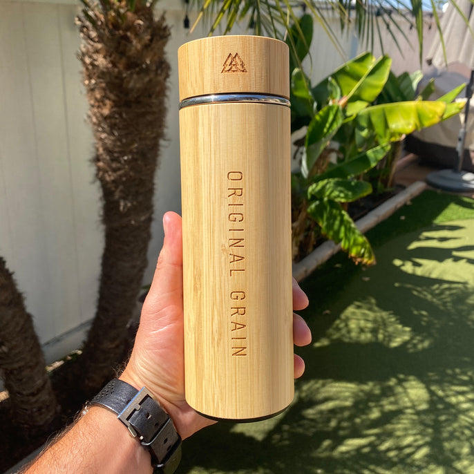 OG Bambus-Wasserflasche