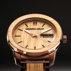 Whiskey Barrel 42mm + Whiskey Brown Sonnenbrille Geschenkset