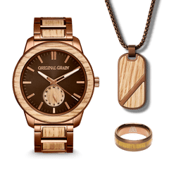 Whiskey 46mm + Whiskey Pendant & Ring Bundle