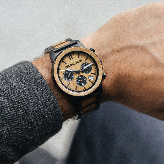 Whiskey Black Barrel Chrono 42mm