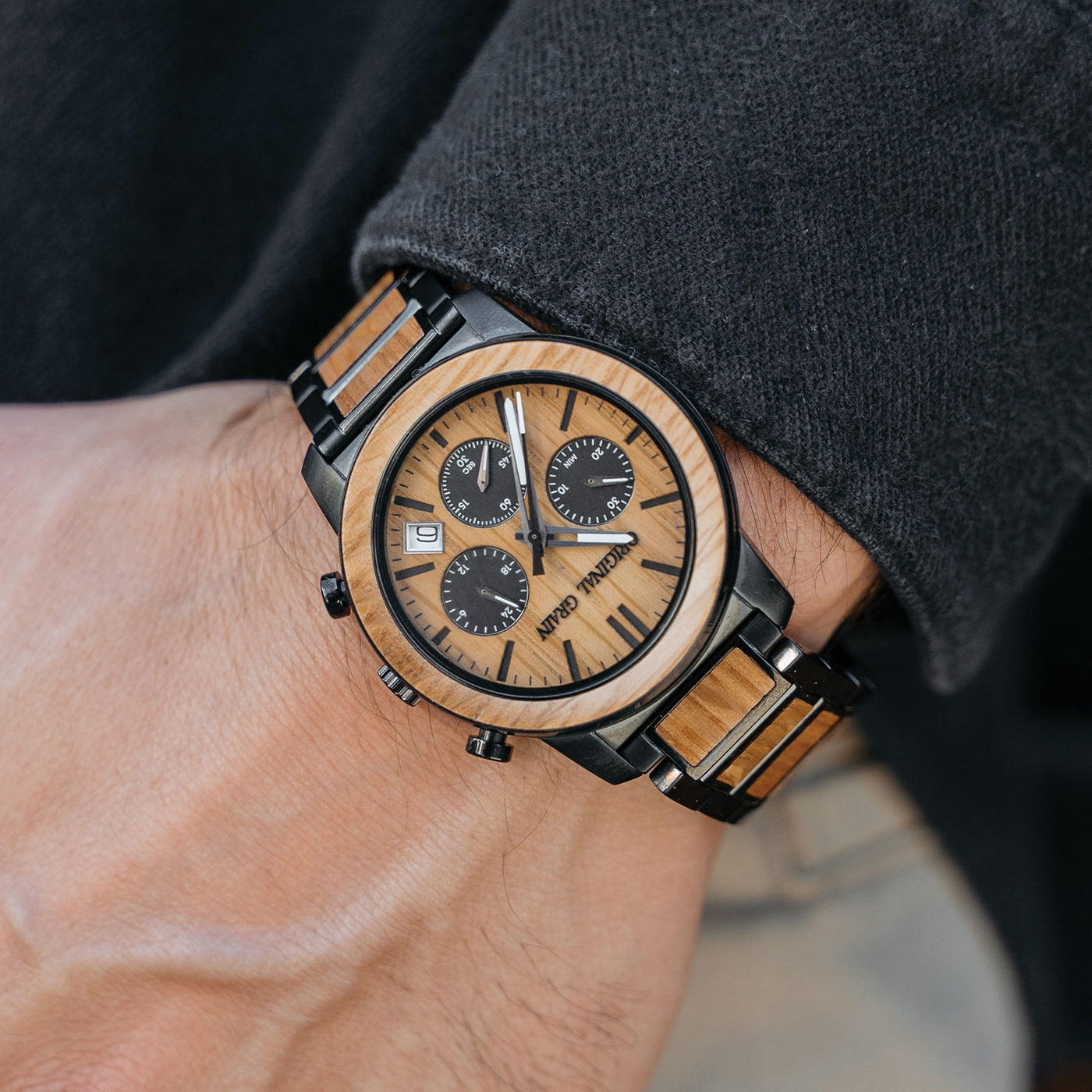 Whiskey Black Barrel Chrono 42mm