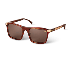 Whiskey Barrel 42mm + Whiskey Brown Sonnenbrille Geschenkset