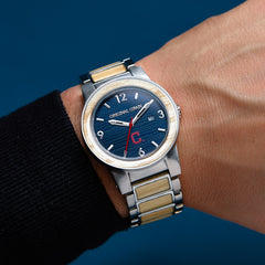 Cleveland Indians Barrel 42mm on Man's Wrist