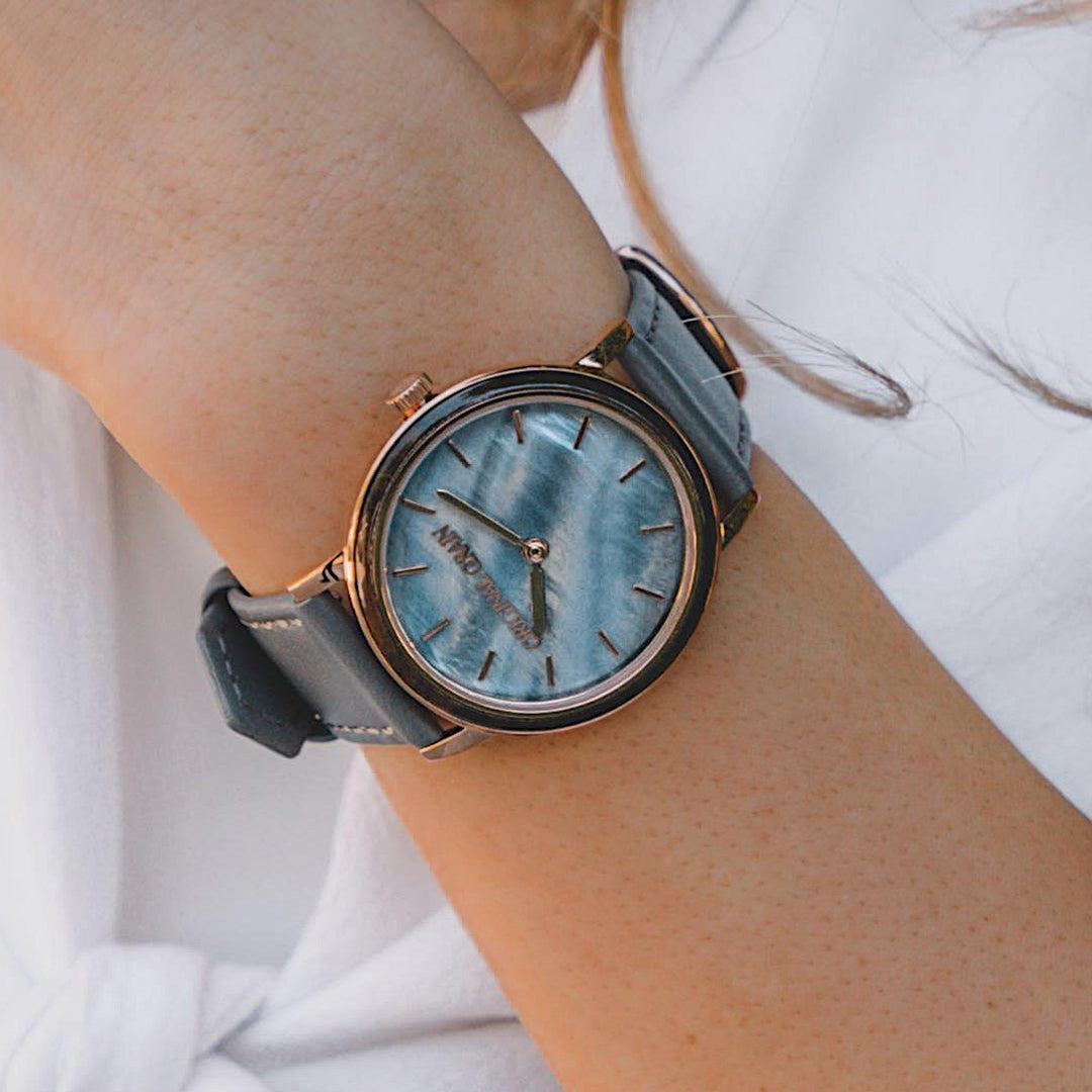 Luna Mother of Pearl Womens Avalon 34mm