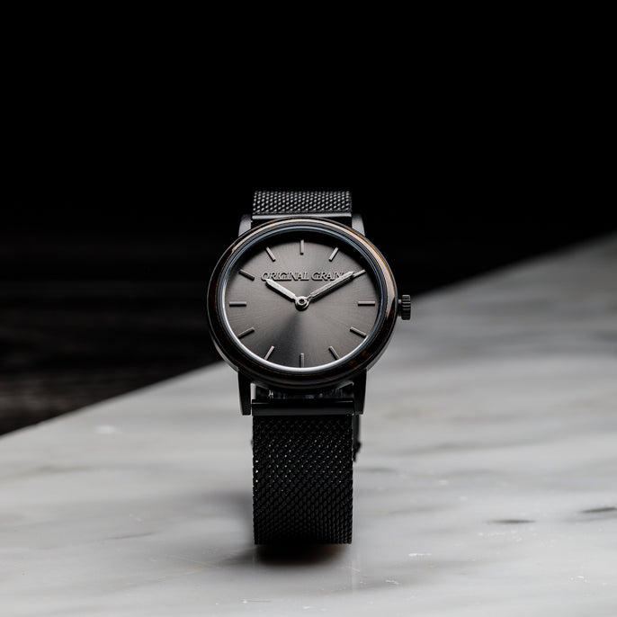 Ebony Black Womens Avalon 34mm
