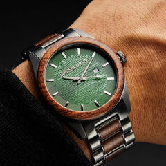 Walnut Evergreen Classic 43mm