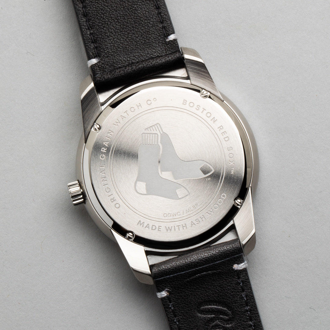 Boston Red Sox MLB Reclaimed 42mm - Leather Dial