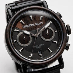 Blackwood Chrono 44 mm von Original Grain Zifferblatt