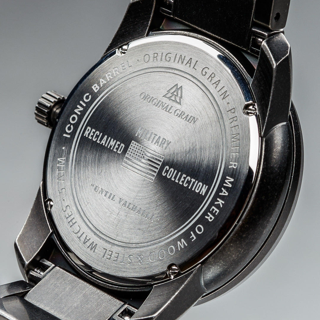 Militärischer Stonewashed-Stahllauf 42 mm