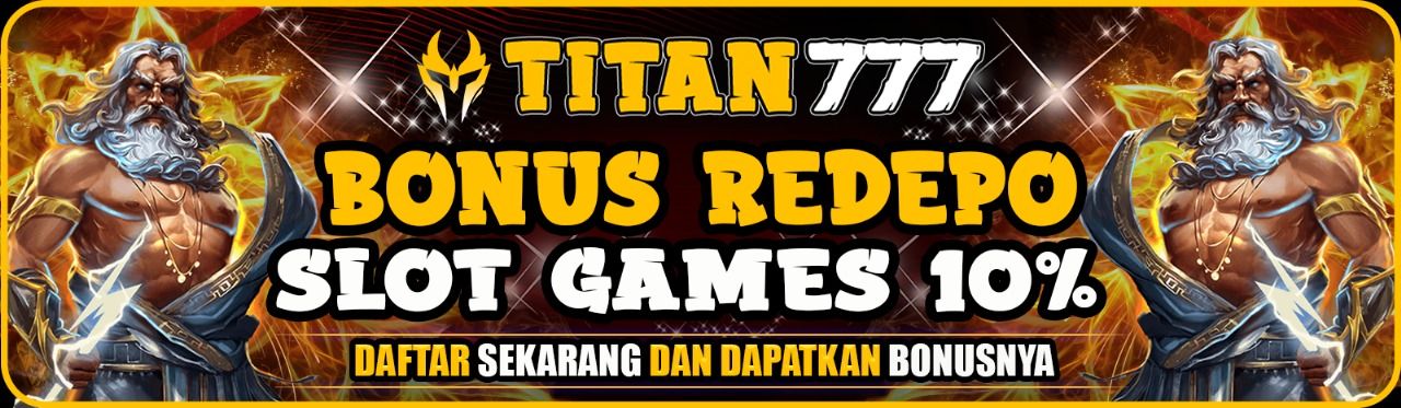 BONUS REDEPO SLOT GAMES 10%