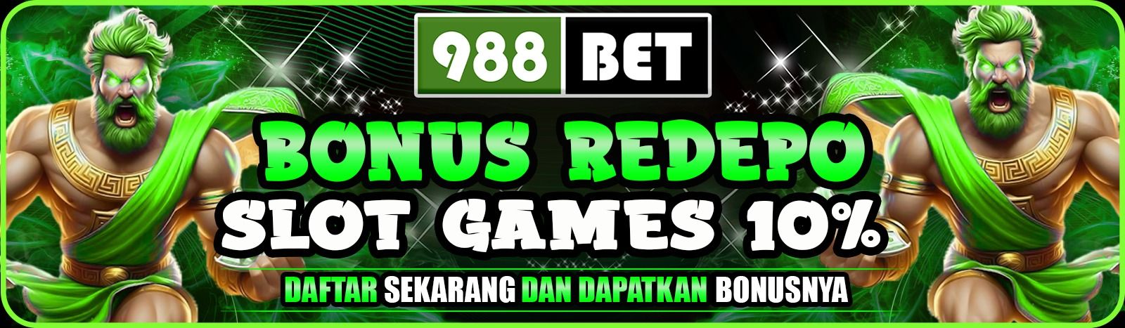 BONUS REDEPO SLOT GAMES 10%
