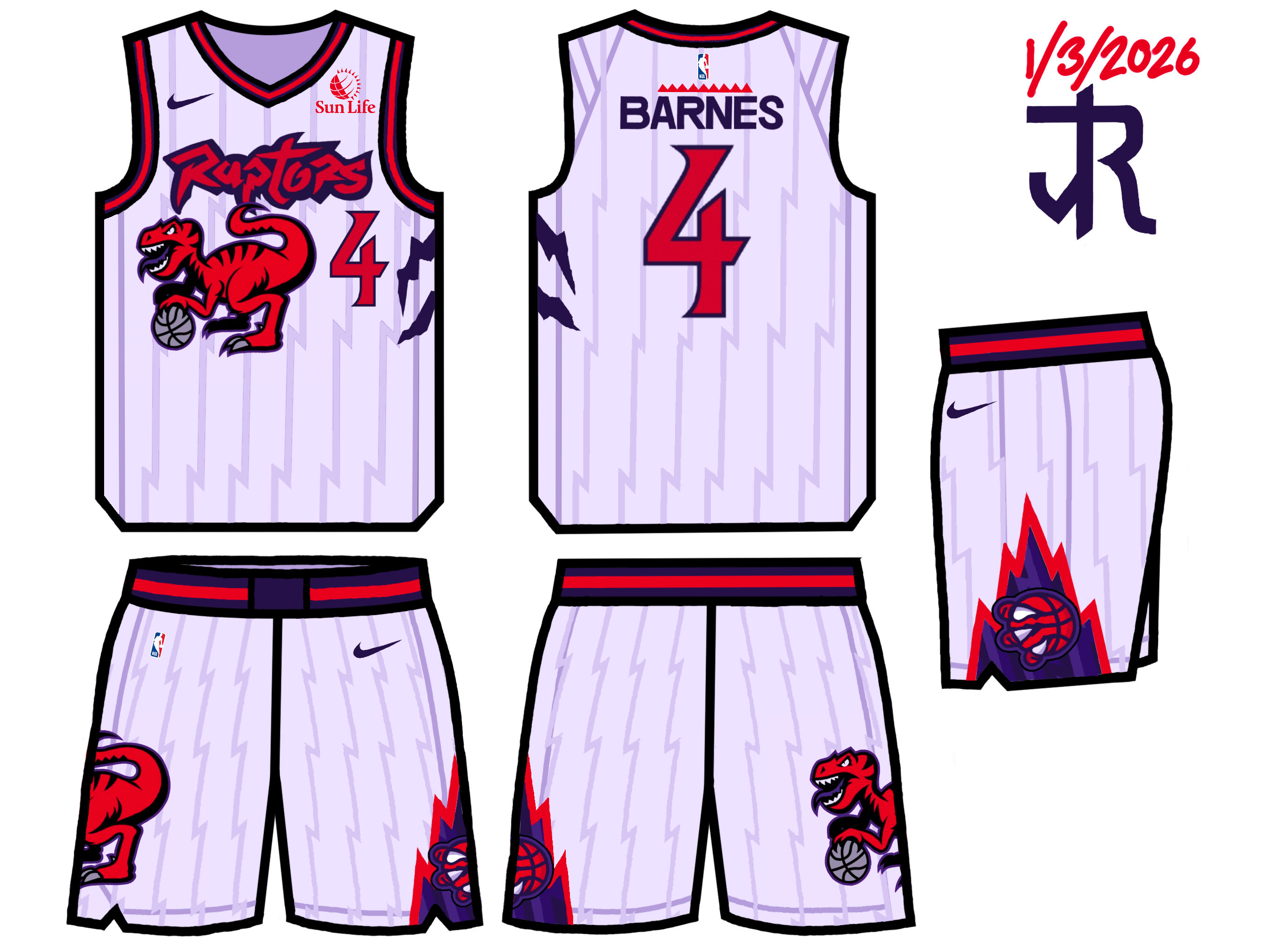 Toronto Raptors Rebrand Concept - Concepts - Chris Creamer's Sports ...