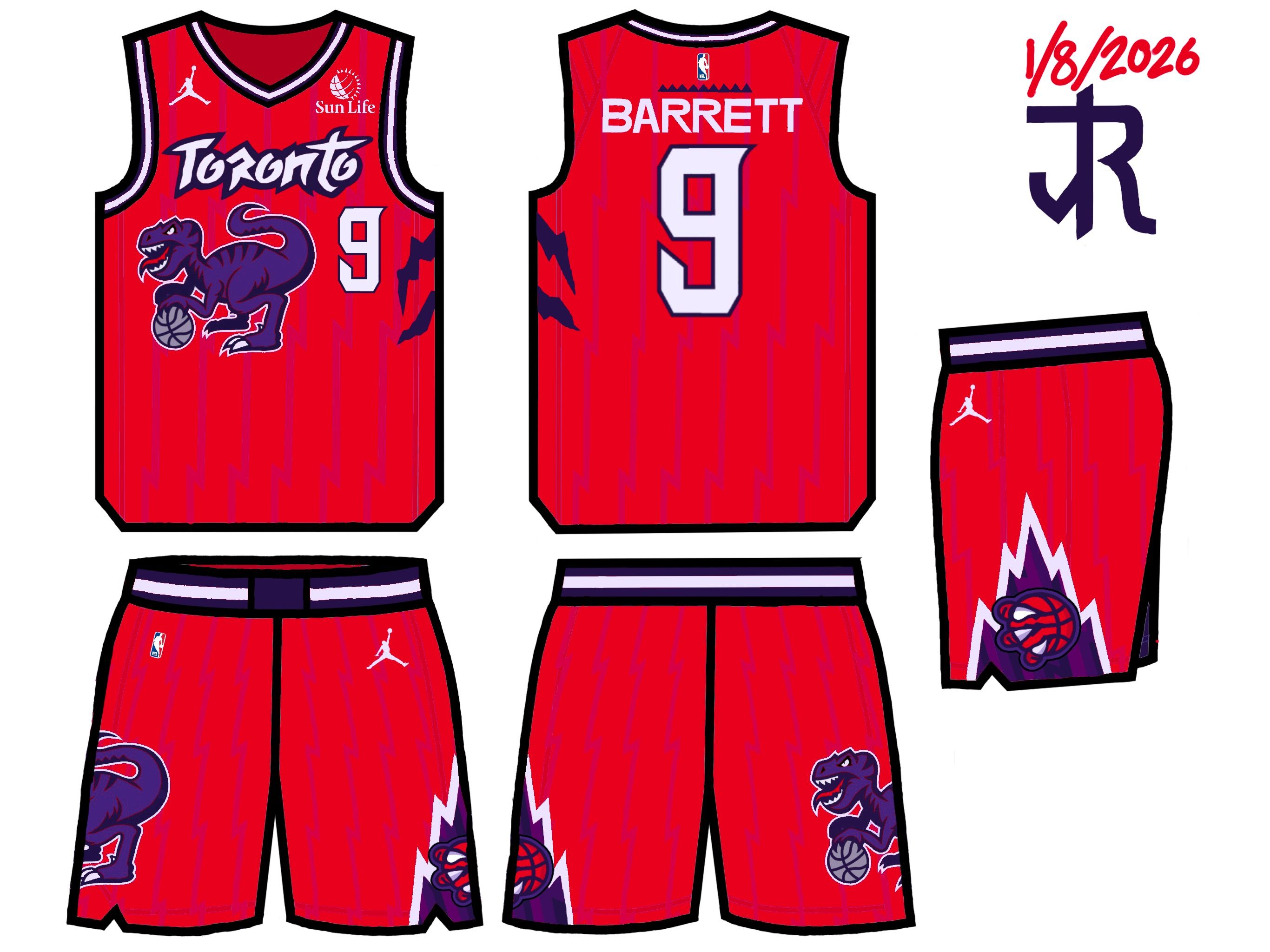 Toronto Raptors Rebrand Concept - Concepts - Chris Creamer's Sports ...