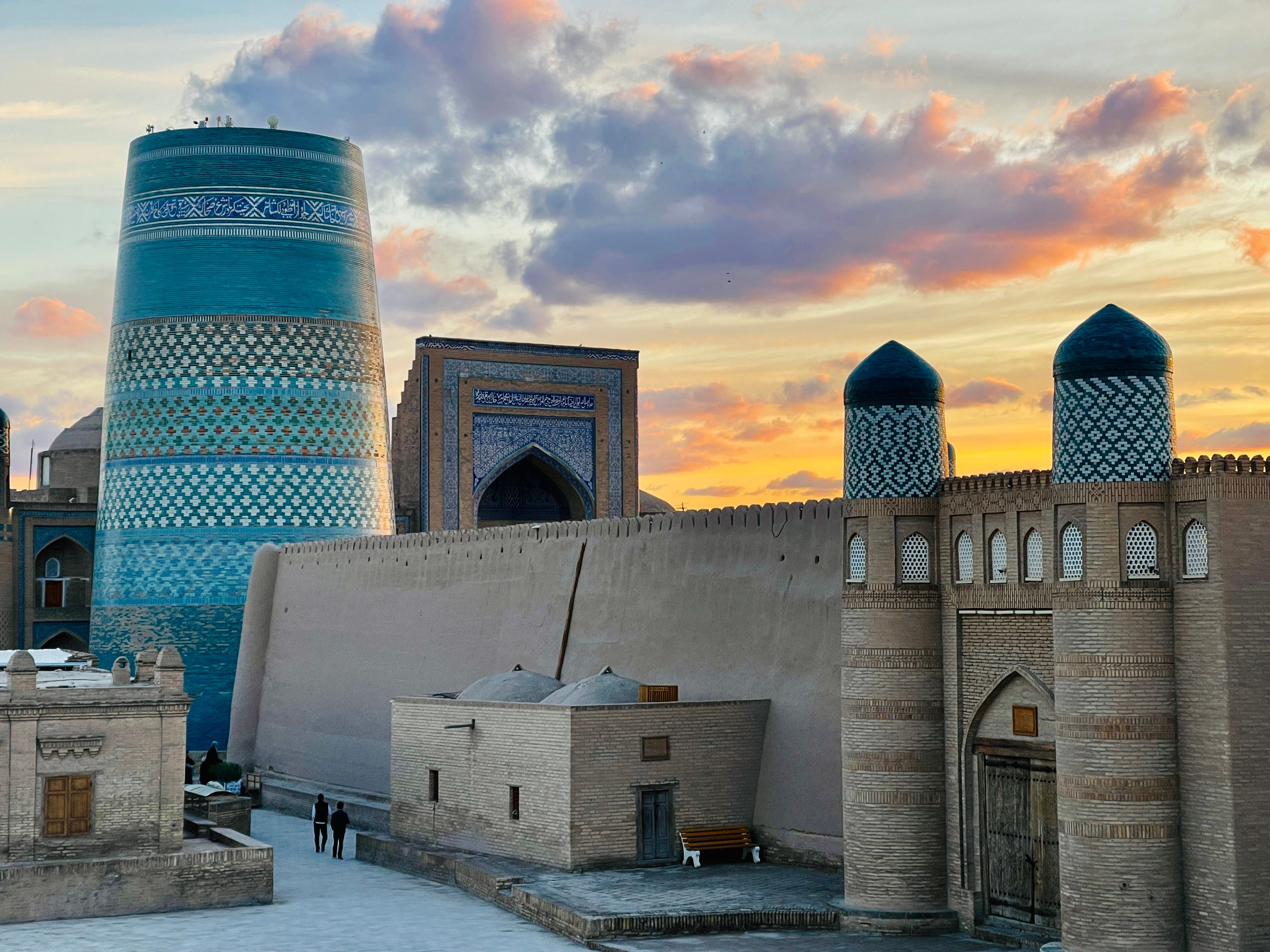 Khiva, Sunset, Uzbekistan