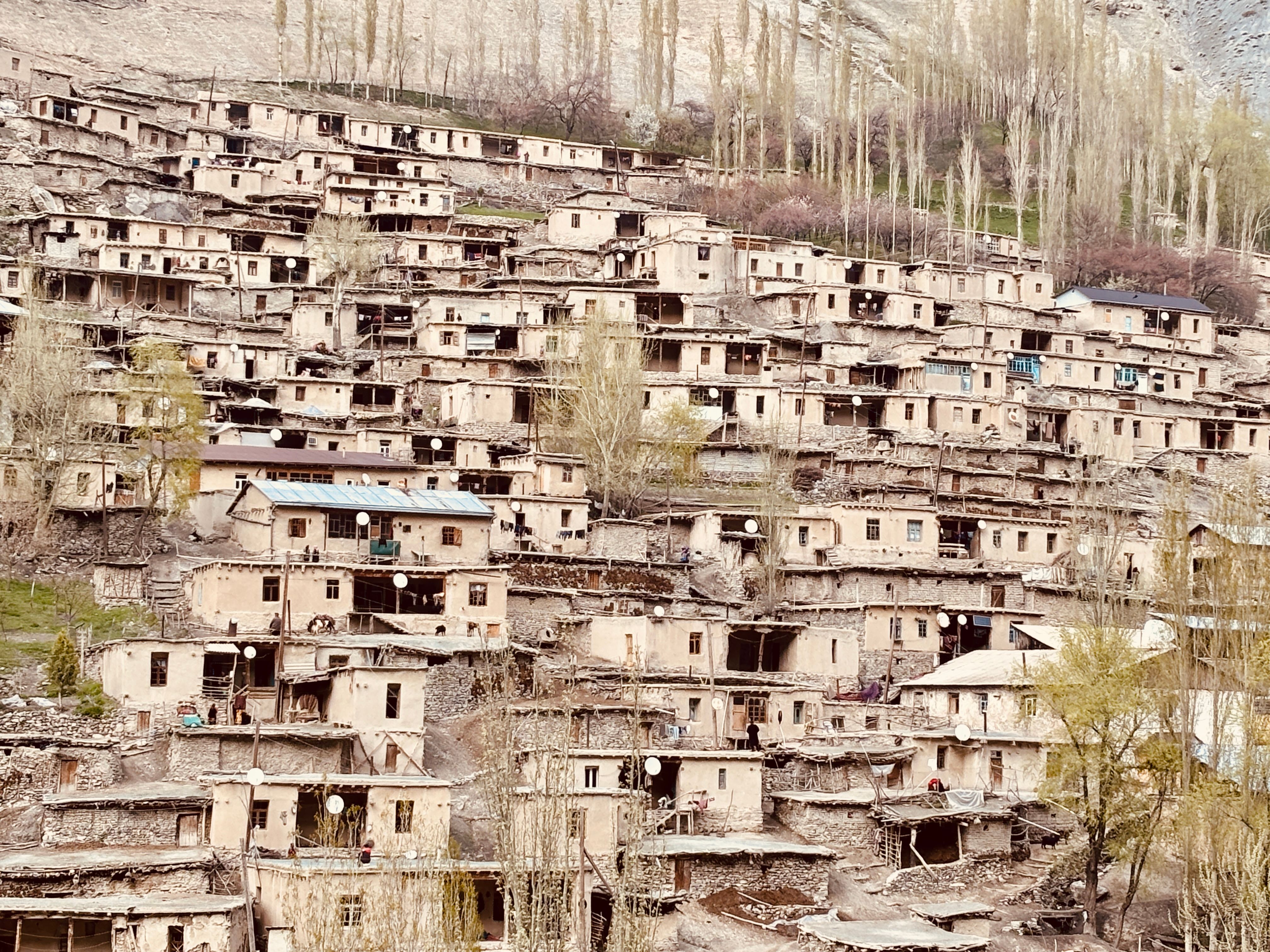 Village, Tajikistan, Uzbekistan
