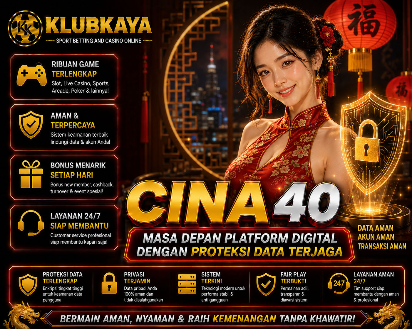 CINA40 - Masa Depan Platform Digital Dengan Proteksi Data Terjaga