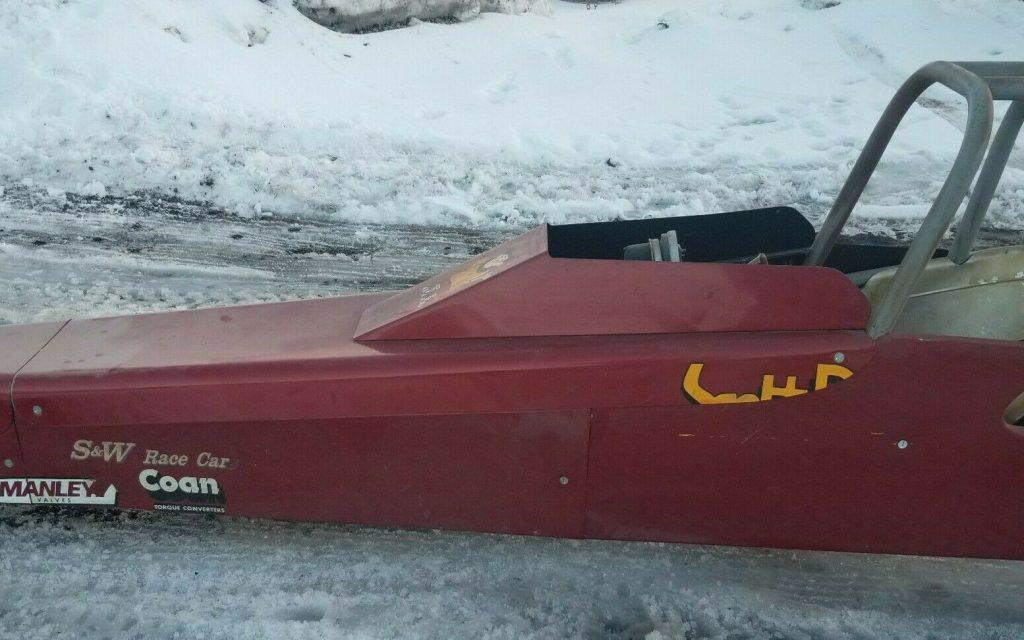 Vintage 1970s Nostalgia S&W Super Comp Dragster Drag Race Car