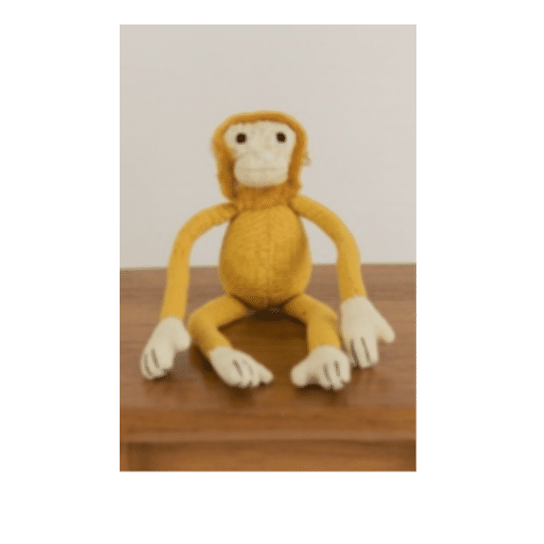 Picture of Toy-Yellow Cotton Monkey