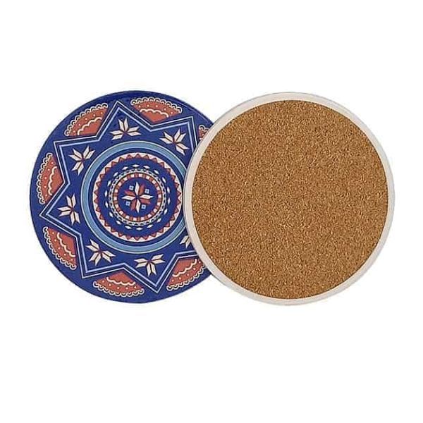 Picture of Ceramic Coaster with cork base (Set of 2)