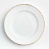 Picture of Ceramic Plate with Gold Rim 