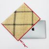 Picture of Tanoti woven rattan laptop sleve with zipper