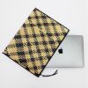 Picture of Tanoti woven rattan laptop sleve with zipper