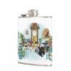 Picture of Timeless Treasures-Stainless steel flask with attached screw top lid-JTMUSES