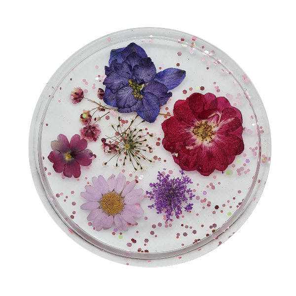 Picture of Resin Bloom 10 Coaster 