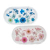 Picture of Resin Trinket Tray with real flowers 