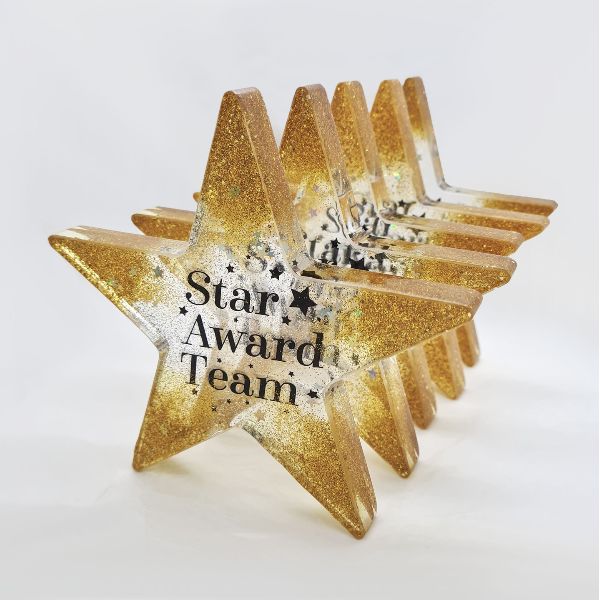 Picture of Resin Star Award Plaque 