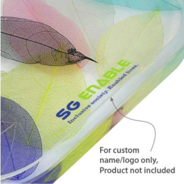 Show details for Resin Trinket Tray with Logo Picture of Resin Trinket Tray with Logo