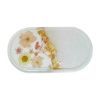 Picture of Resin Trinket Tray with real flowers 