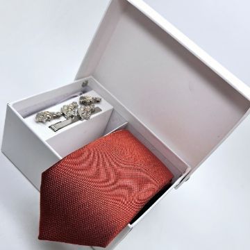 Show details for Tie Set with Pin and Cufflinks Picture of Tie Set with Pin and Cufflinks