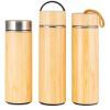 Picture of Insulated Bamboo Water Bottle Color Logo 