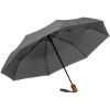 Picture of Compact RPET Umbrella with Wooden Handle