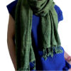 Picture of Forest Green Cotton Scarf