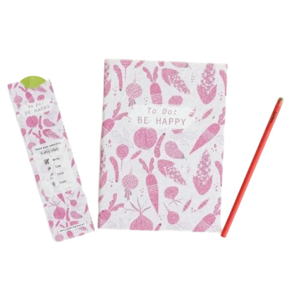 Picture of Garden Vegetable Plantable Seed Notebook and Pencil Set