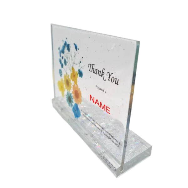 Picture of Resin Table plaque 